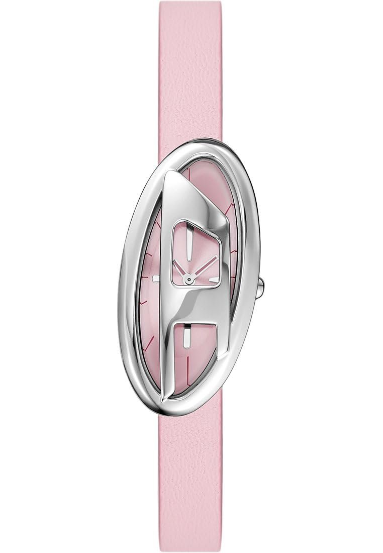 Женские аналоговые кварцевые часы Diesel 32030612, розовый, размер блока, Modern, фото №1 Женские аналоговые кварцевые часы Diesel 32030612, розовый, размер блока, Modern, фото №1