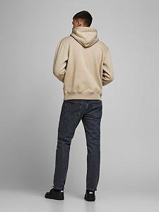 Світшот Jack&Jones SWEAT HOOD NOOS 12161145 Crockery L synthetic.ua - Фото 1