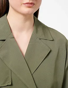 Тренч короткий жіночий ONLY Onlcaroline OTW synthetic.ua - Фото 1