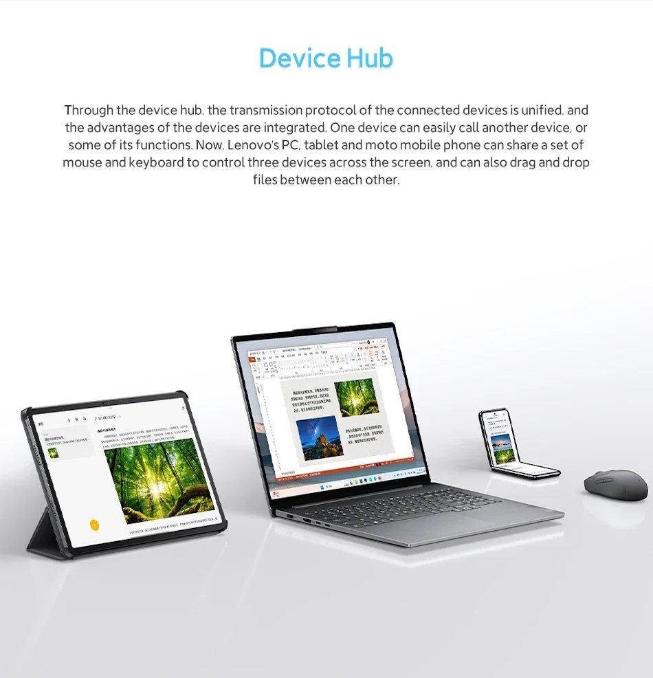 Планшет Lenovo Xiaoxin Pad Pro 2025 8/256 12.7'' Dimensity 8300 10200 мАh Grey , фото №12