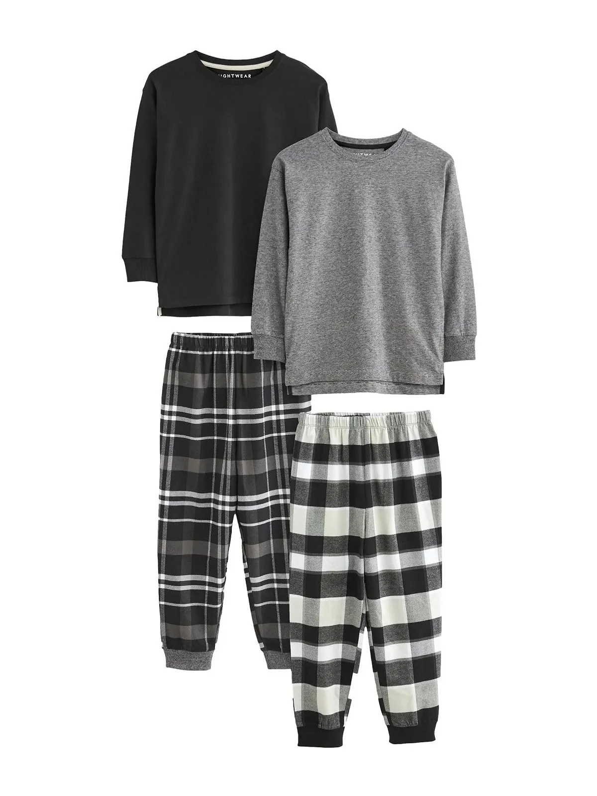 Піжама NEXT Клітчаста Тканинна Набір з 2 штук, фото №1