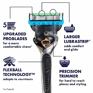 Бритва Gillette Fusion Manual FlexBall synthetic.ua - Фото 1