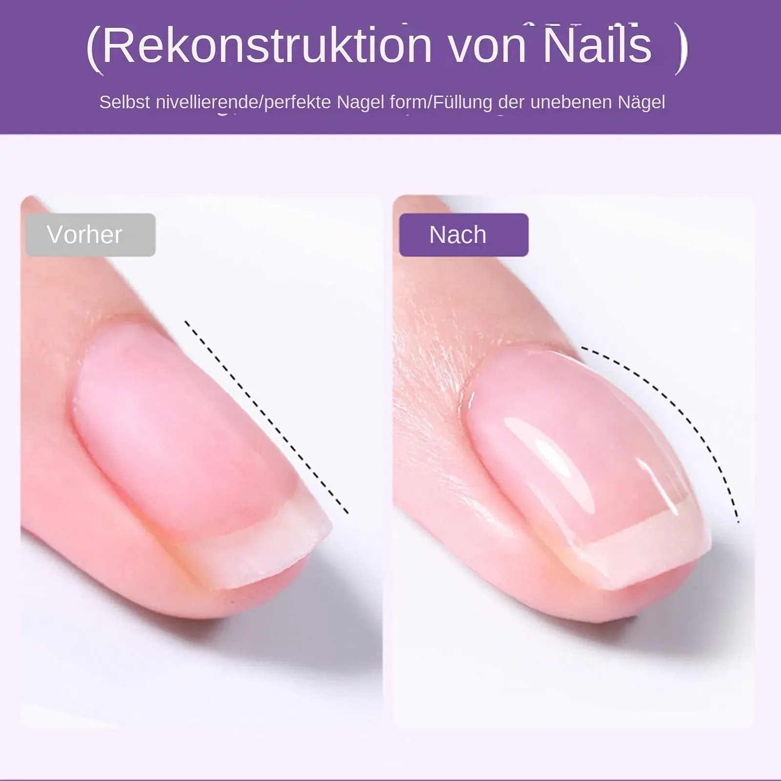 Гель-лак Базовое покрытие Прозрачное стекловолокно 3 шт, фото №4 Гель-лак Базовое покрытие Прозрачное стекловолокно 3 шт, фото №4