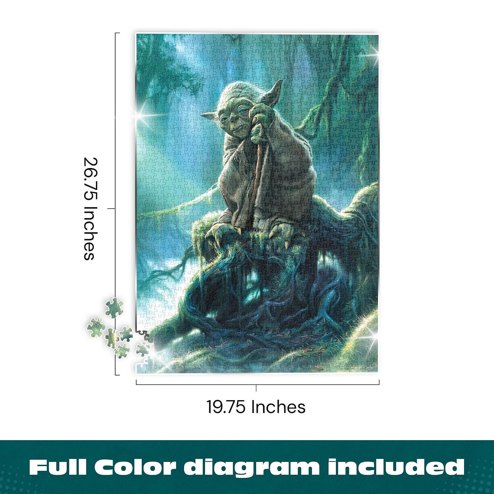 Пазл Buffalo Games Star Wars Fine Art Collection Yoda 1000 деталей, фото №3