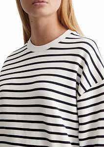 Толстовка Marc O'Polo Denim Женская Из органического хлопка В полоску synthetic.ua - Фото 1