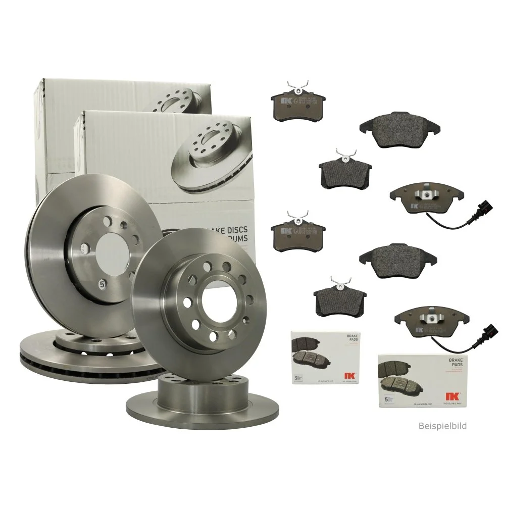 Гальмівний диск NK 204788 для AUDI SEAT SKODA VW CUPRA передня вісь, фото №1