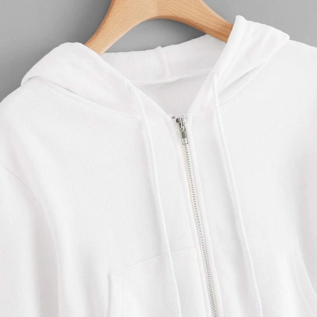 Світшот Generisch Укорочений Однотонний, фото №5