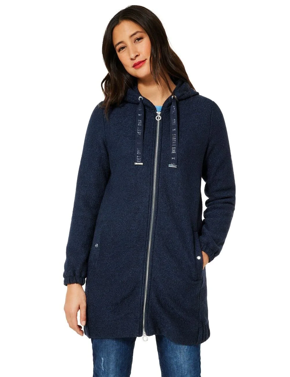 Вовняне пальто STREET ONE Жіноче, фото №1 Вовняне пальто STREET ONE Жіноче, фото №1