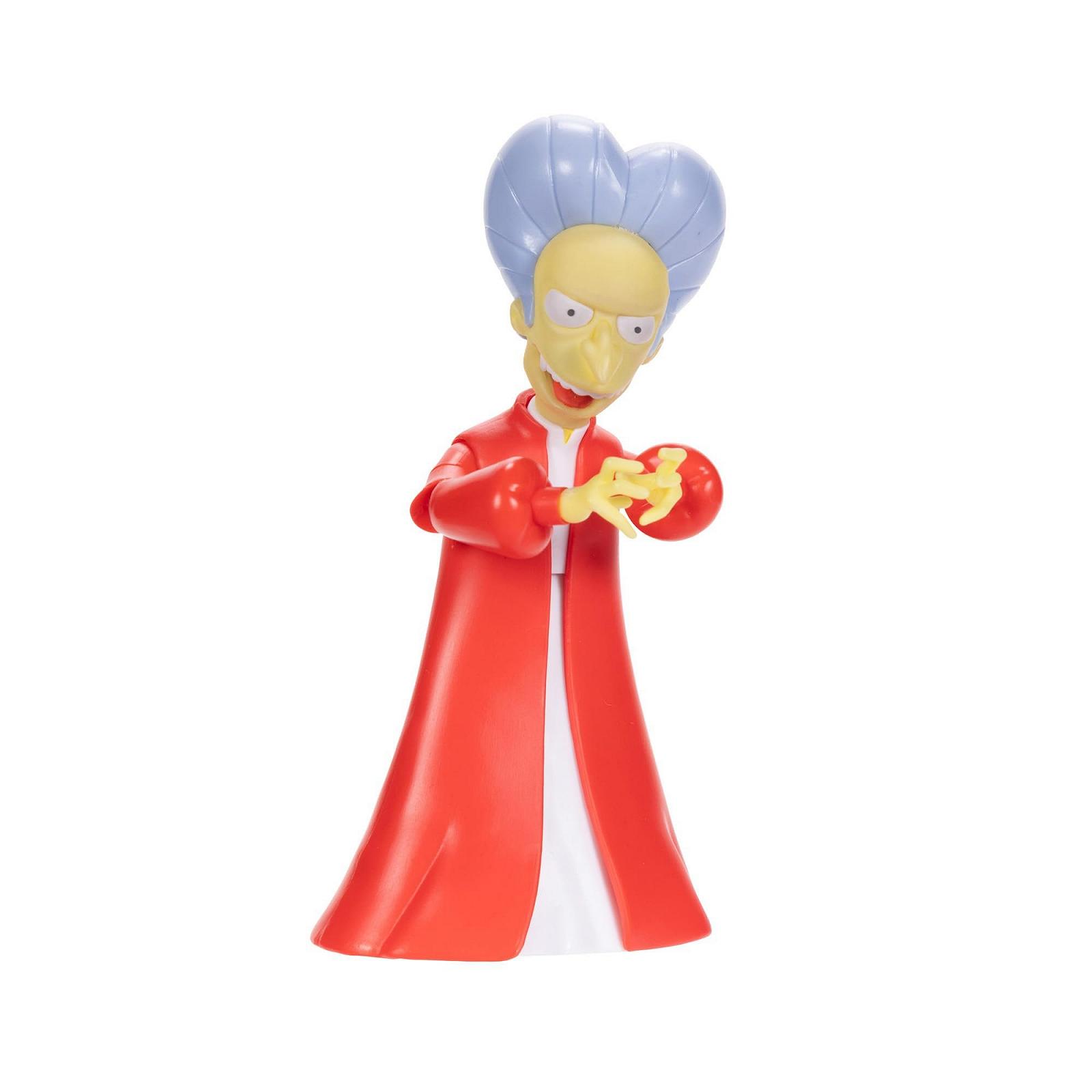 Фігурка The Simpsons Count Burns, 12.7 см, колекційна, зі шкірою, що реагує на УФ-випромінювання, інтерактивна труна з функцією Jump Scare, рухома, фото №4