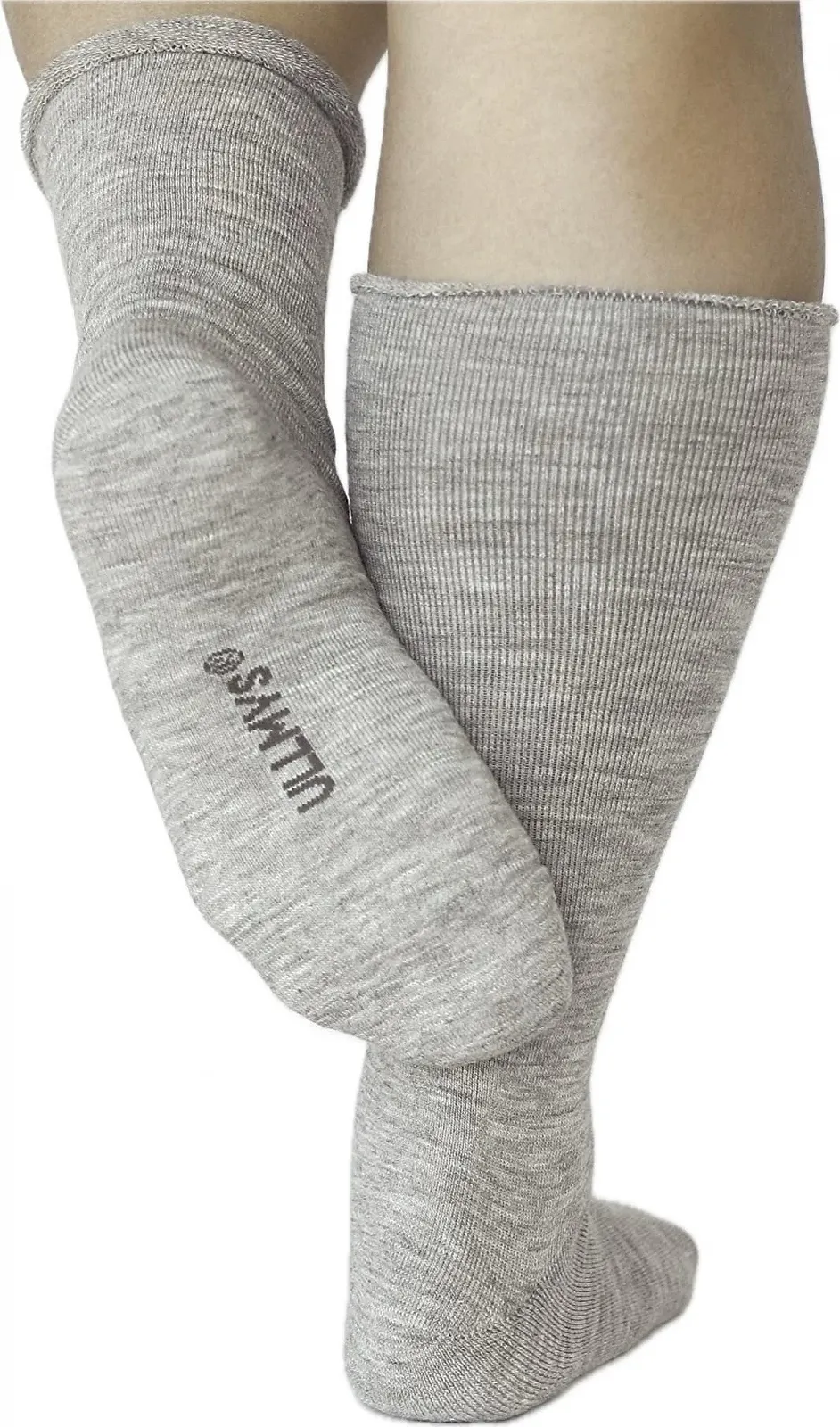 Високі шкарпетки з вовни мериноса - 98% натуральних волокон, фото №3