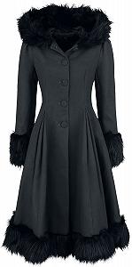 Пальто Жіноче Hell Bunny Elvira Чорний - Фото 1