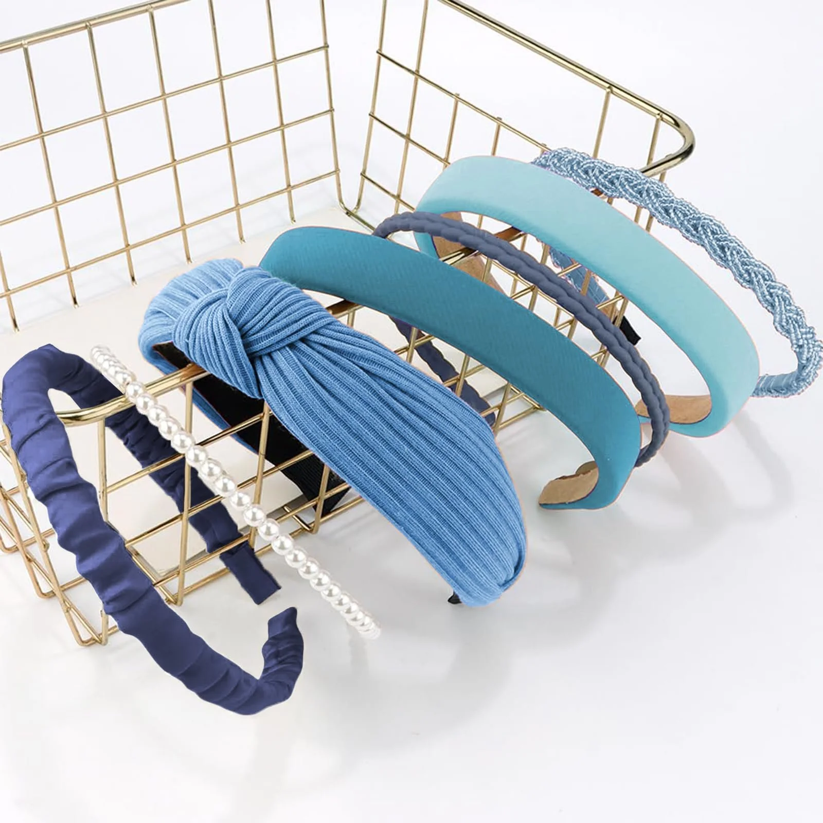 Набір жіночих обручів на голову 7 шт., фото №4