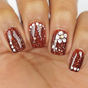 Гель-лак AIMEILI Змінюючий колір під температурою Хамелеон з блискітками - Chocolate Spark (TC05), 10 мл synthetic.ua - Фото 1