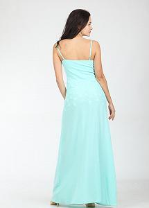 Платье Enna Levoni S Бирюзовый (ND-14385-Turqoise) synthetic.ua - Фото 1