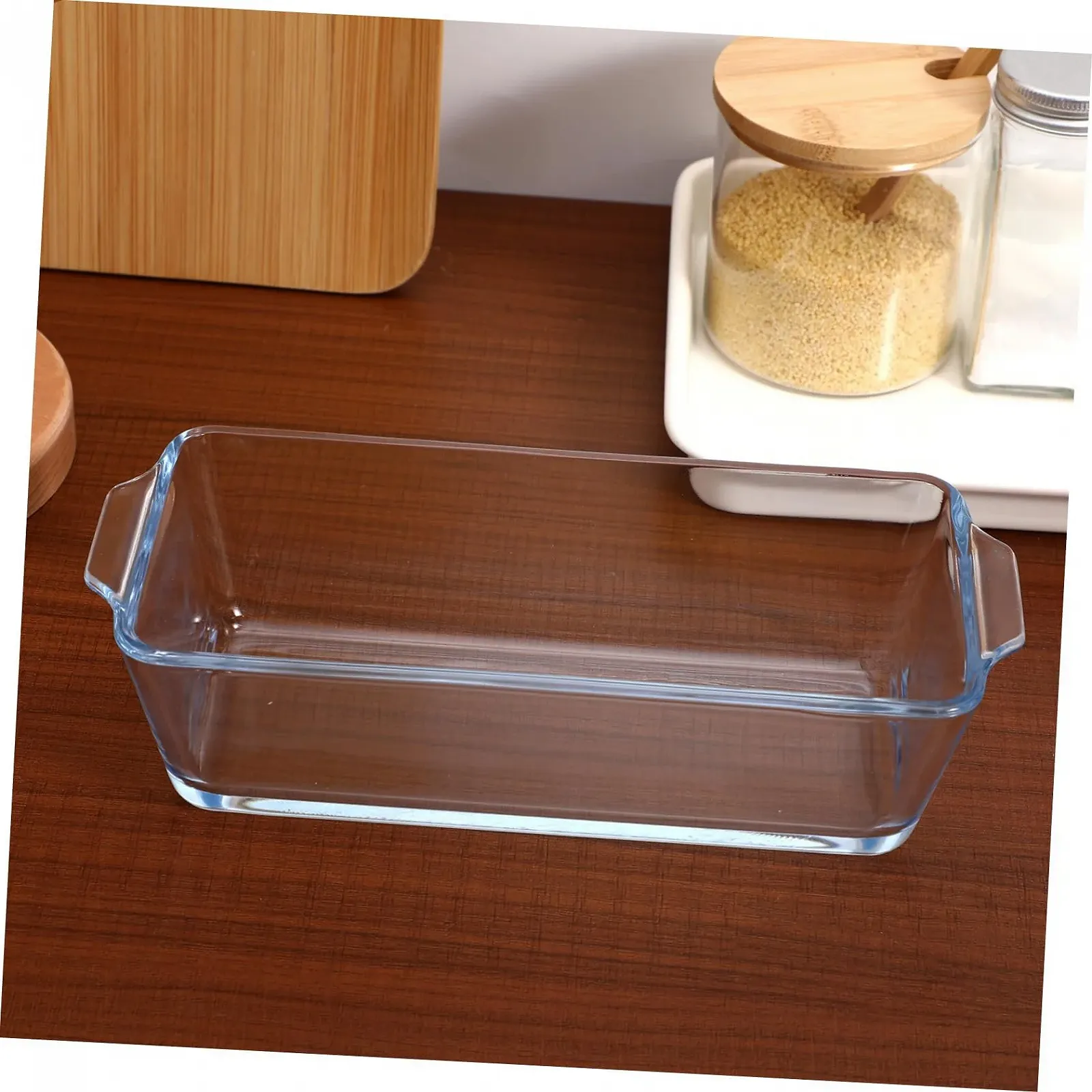 Форма для запікання ABOOFAN Скляна Термостійка Без кришки, фото №6