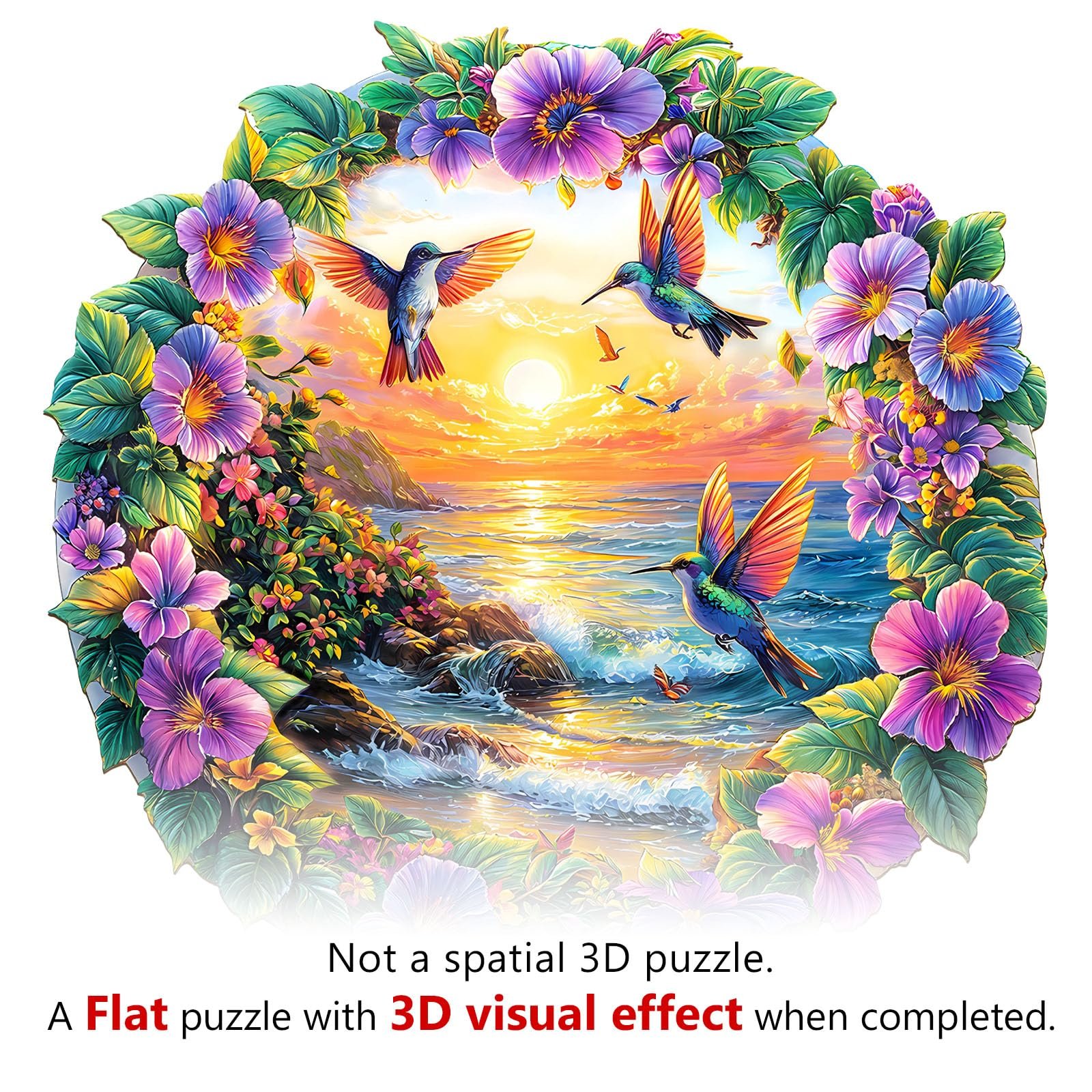 Дерев'яний пазл SECOGM 3D Resort Beach 100 деталей 21,5 x 21,5 см, фото №2 Дерев'яний пазл SECOGM 3D Resort Beach 100 деталей 21,5 x 21,5 см, фото №2