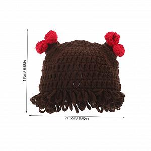 Шапка LIFKOME Детская зимняя вязаная synthetic.ua - Фото 1