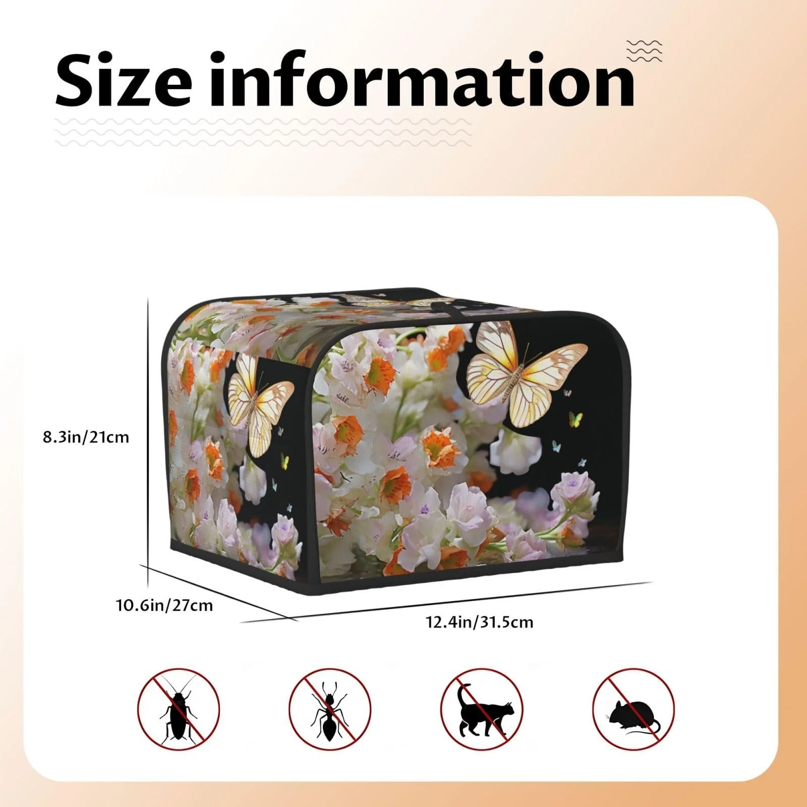 Чохол для тостера на 4 скибки з двома кишенями Superweiche Ger, фото №2 Чохол для тостера на 4 скибки з двома кишенями Superweiche Ger, фото №2