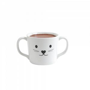 Дитяча чашка Holst Porzellan KID 004 Фарфорова Mausi-Baer Білий, 2 шт synthetic.ua - Фото 1