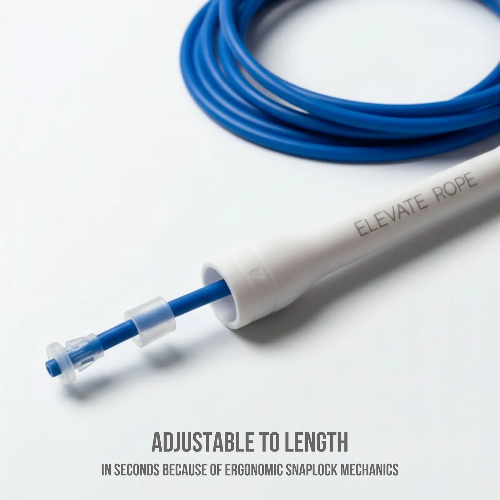 Скакалка Elevate Speed Rope MAX Професійна PVC Нейлонове осердя 5 мм 3 м, фото №5