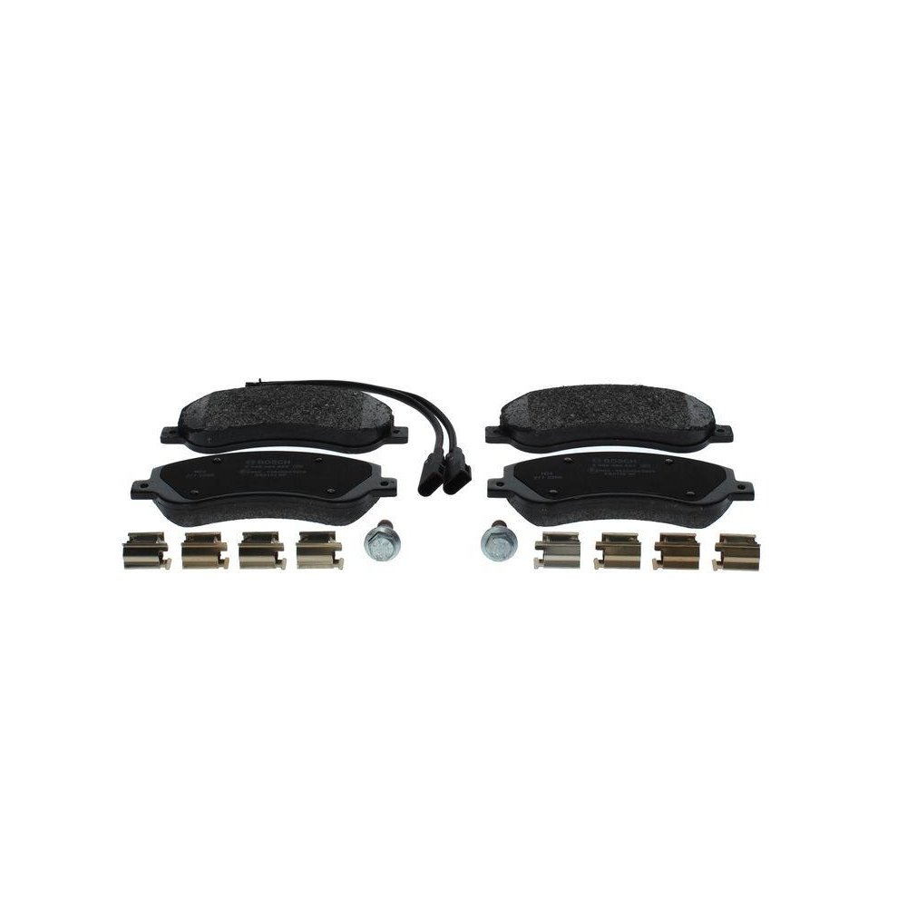 Комплект гальмівних колодок, дискове гальмо BOSCH 0 986 494 624 для FORD VW передня вісь, фото №1