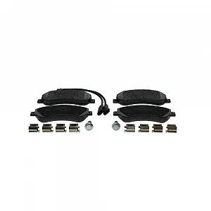 Комплект гальмівних колодок, дискове гальмо BOSCH 0 986 494 624 для FORD VW передня вісь - Фото 1