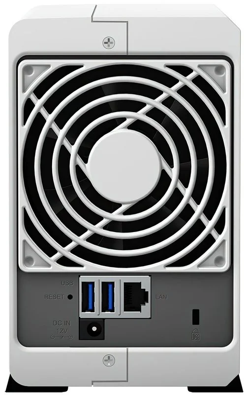 Мережеве сховище Synology DS220j Білий, фото №4