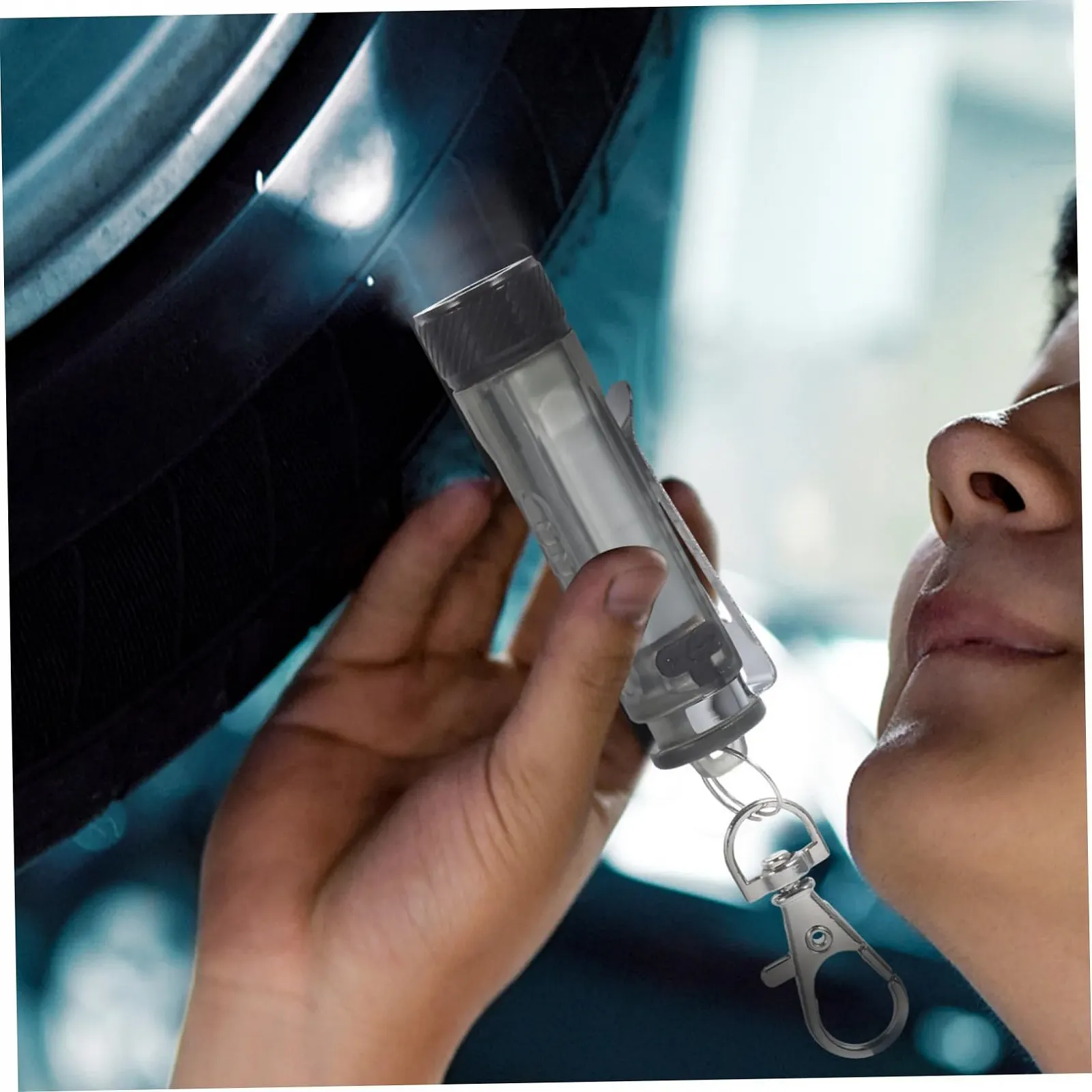 Фонарик VILLCASE 1 шт USB зарядка Мини мигающий светодиод Маленький брелок USB фонарик для кемпинга Подвесное украшение Светящийся кулон Синий, фото №7 Фонарик VILLCASE 1 шт USB зарядка Мини мигающий светодиод Маленький брелок USB фонарик для кемпинга Подвесное украшение Светящийся кулон Синий, фото №7