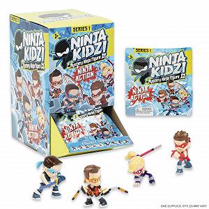 Фігурки Mystery Ninja Ninja Kidz, набір з 9 фігурок для колекціонування, ліцензований продукт synthetic.ua - Фото 1