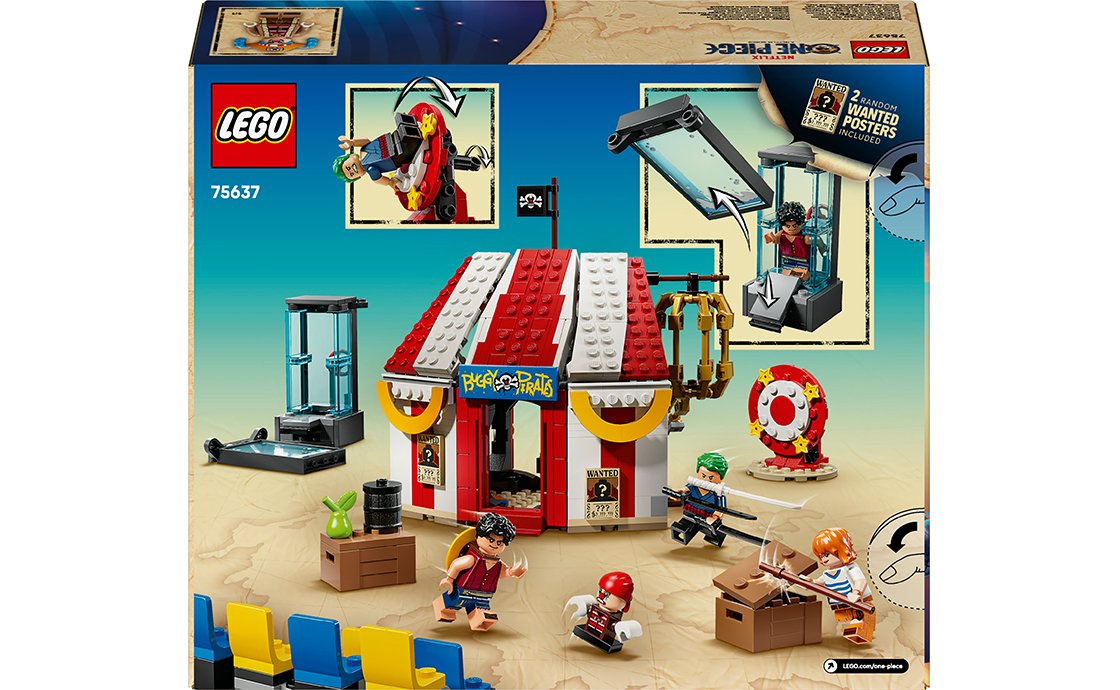Конструктор Лего LEGO ONE PIECE Цирковий намет клоуна Баґґі (75637), фото №2