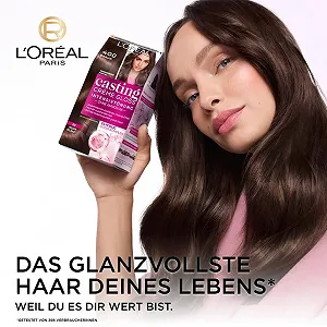 Фарба для волосся L'Oréal Paris Casting Crème Gloss 500 Світло-коричневий synthetic.ua - Фото 1