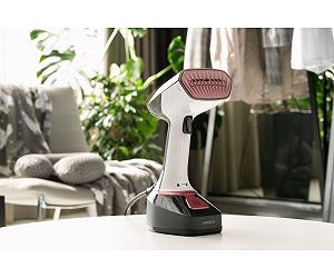 ARDESTO Відпарювач ручний SI-S1400, 1400Вт 280мл паровий удар постійна пара 22гр керам підошва біло-чорний synthetic.ua - Фото 1