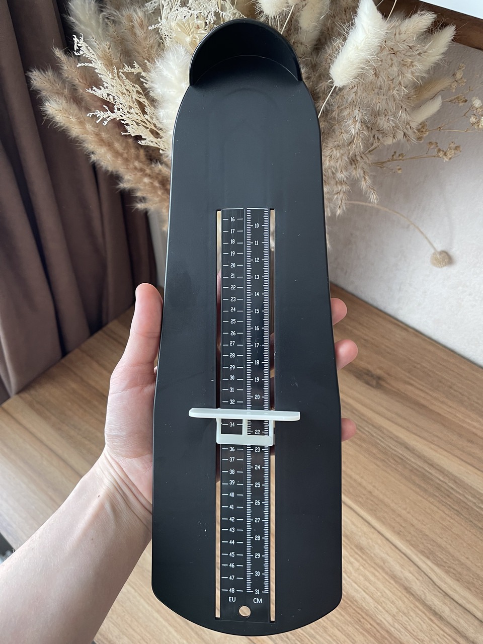 Линейка-стелька для измерения ступней Leluno Измеритель стопомер размера обуви ребенка и взрослых до 31 см 2 шт, фото №7