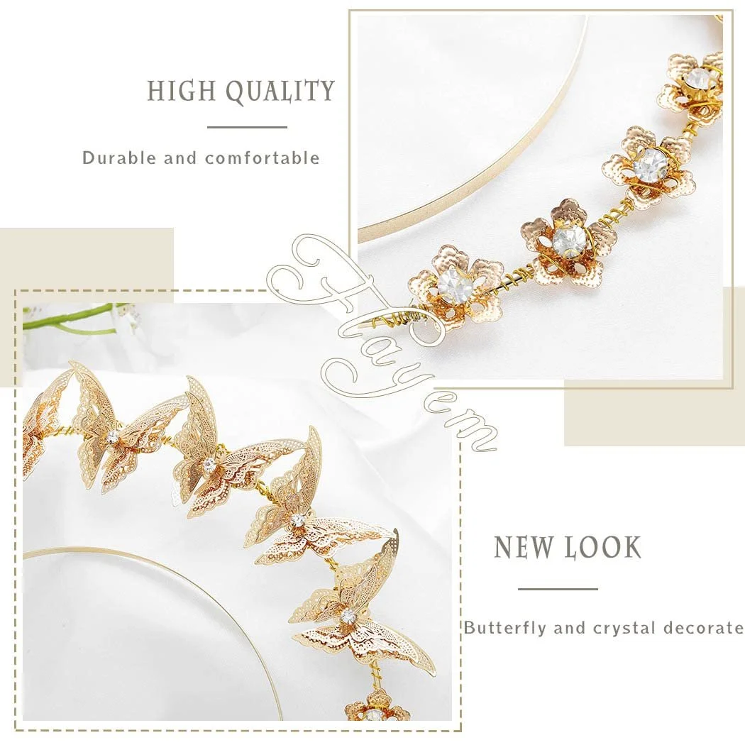 Обруч Золоте сяйво Золотий, фото №2