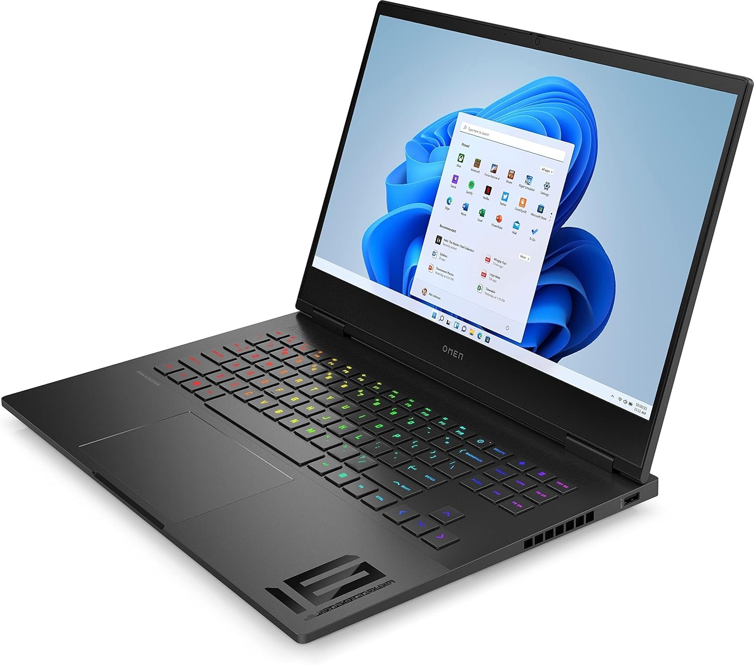 Ноутбук 16.1" HP OMEN Gaming (16-wf1276ng) Intel Core i7-14700HX RAM 32GB SSD 1TB GeForce RTX 4070 Win11 Алюмінієвий корпус (UKR), фото №3 Ноутбук 16.1" HP OMEN Gaming (16-wf1276ng) Intel Core i7-14700HX RAM 32GB SSD 1TB GeForce RTX 4070 Win11 Алюмінієвий корпус (UKR), фото №3