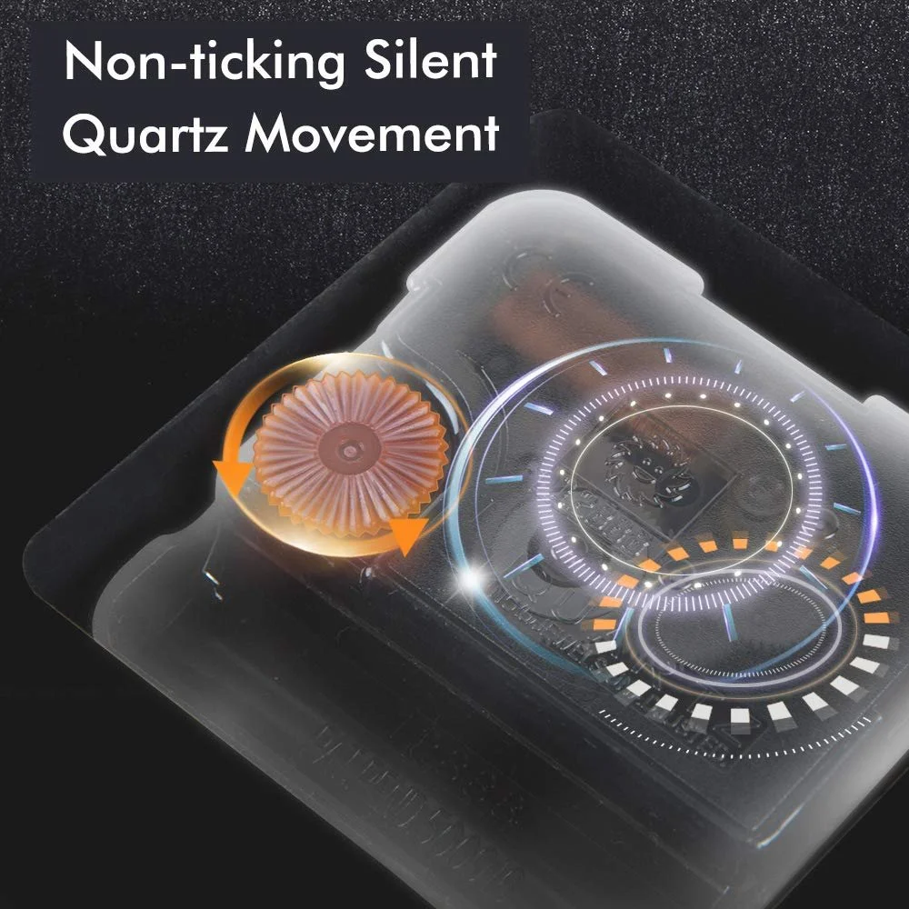 Часы настольные Nikky Home Винтажные Золотые, фото №5