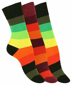 Шкарпетки VCA, 3 пари, неонові кольори - Фото 1