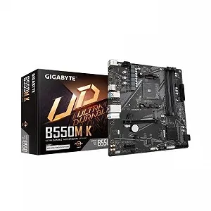Купить Материнская плата GIGABYTE B550M K - Фото 1 Материнская плата GIGABYTE B550M K - Фото 1
