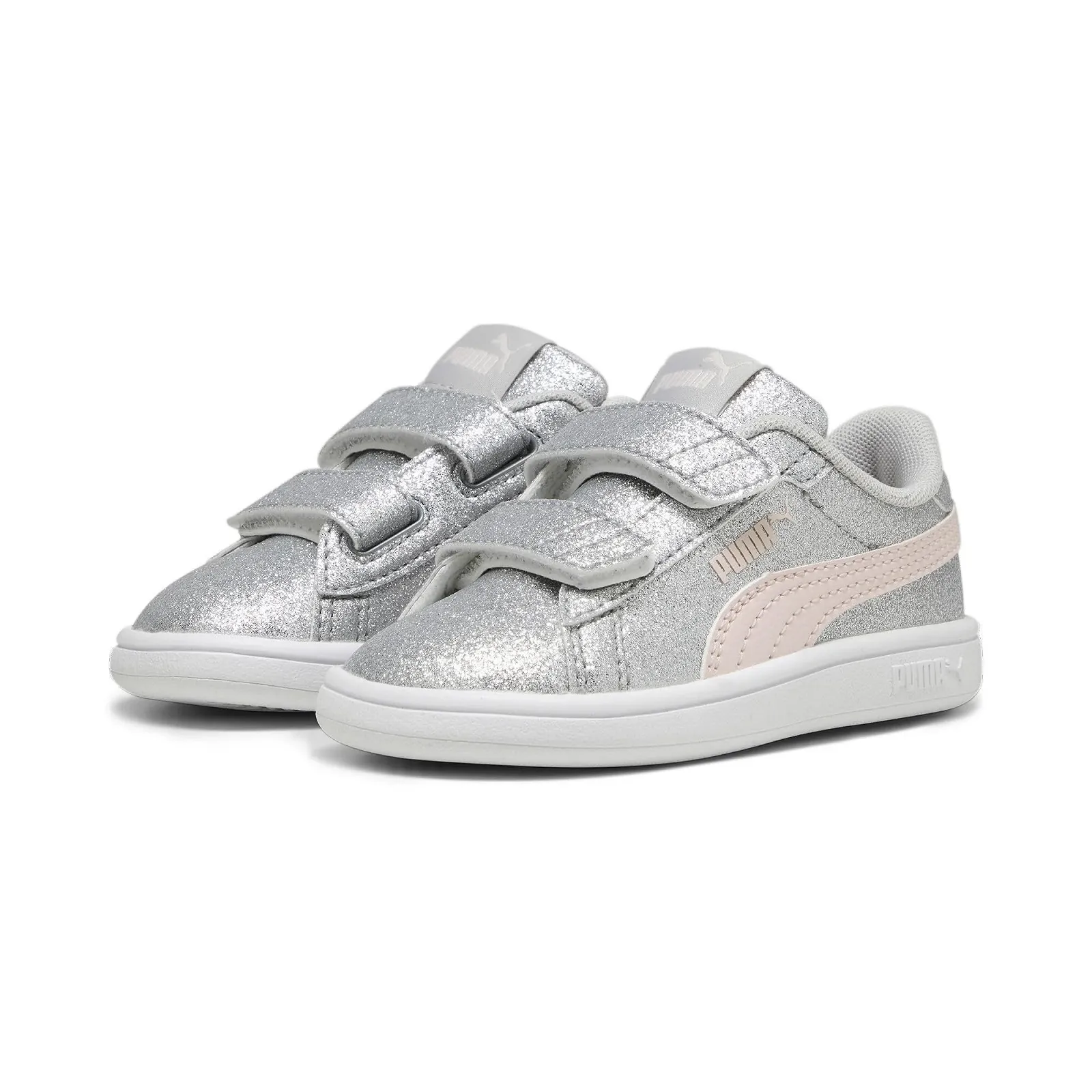 Кроссовки PUMA Smash 3.0 Glitz Glam V Inf для девочек, фото №2