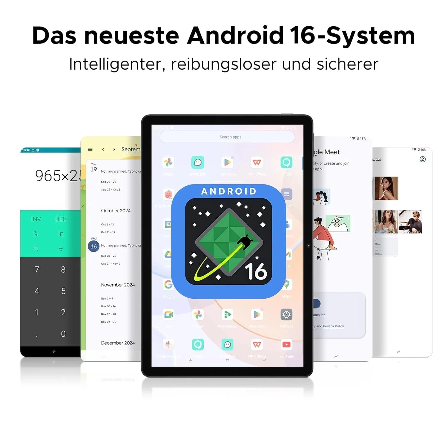Планшет 11" DOOGEE U11 4+12/128Gb / 8 ядер / Android 16 / 8580мАг / Чорний, фото №6 Планшет 11" DOOGEE U11 4+12/128Gb / 8 ядер / Android 16 / 8580мАг / Чорний, фото №6