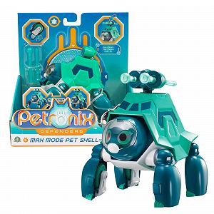 Фигурка Giochi Preziosi Petronix Shell-E Defender, Mission Puppy с механической функцией, 12 см, трансформируемый супергерой - Фото 1