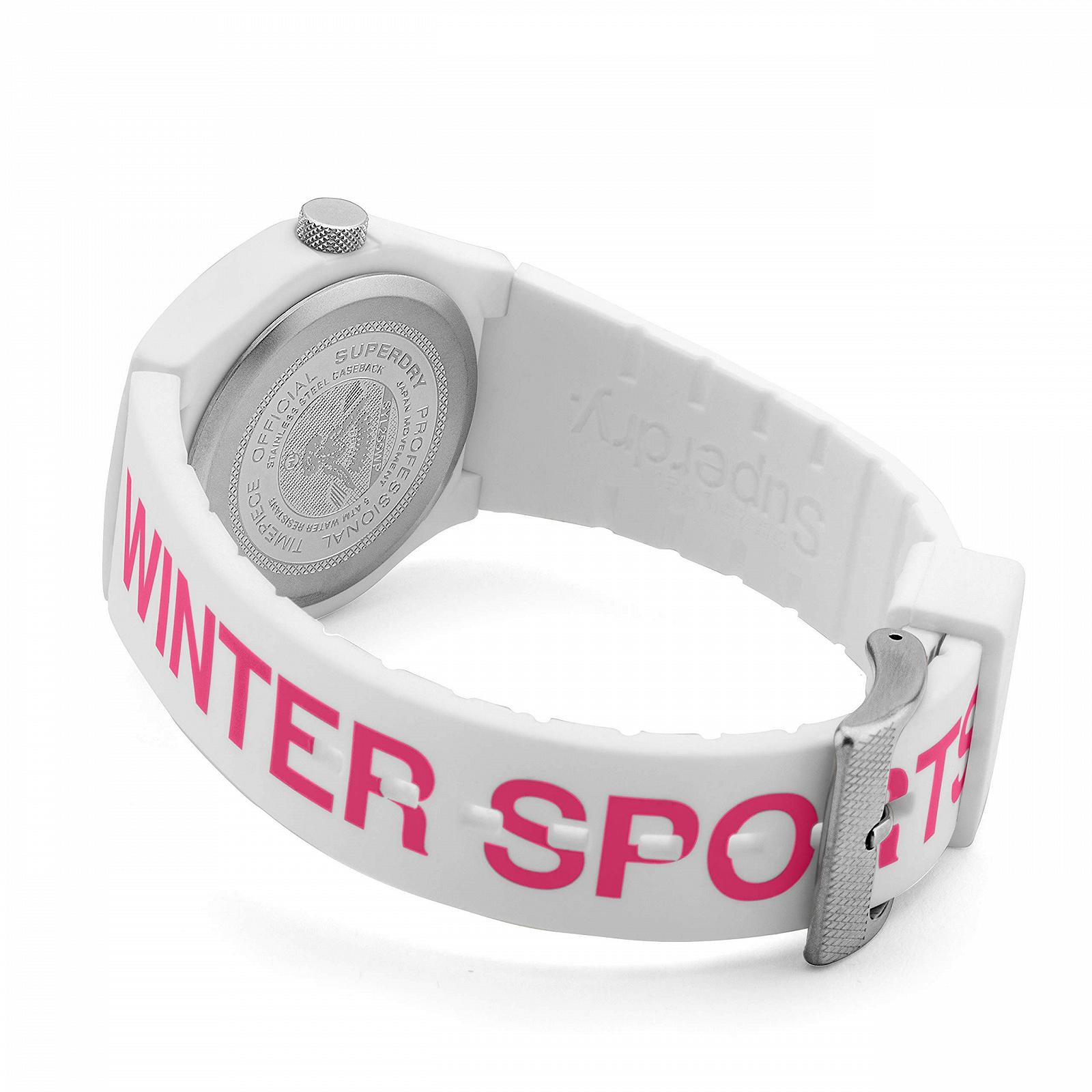 Годинник Superdry SYL255WP Аналоговий Кварцовий Жіночий з Силіконовим Ремінцем, фото №3