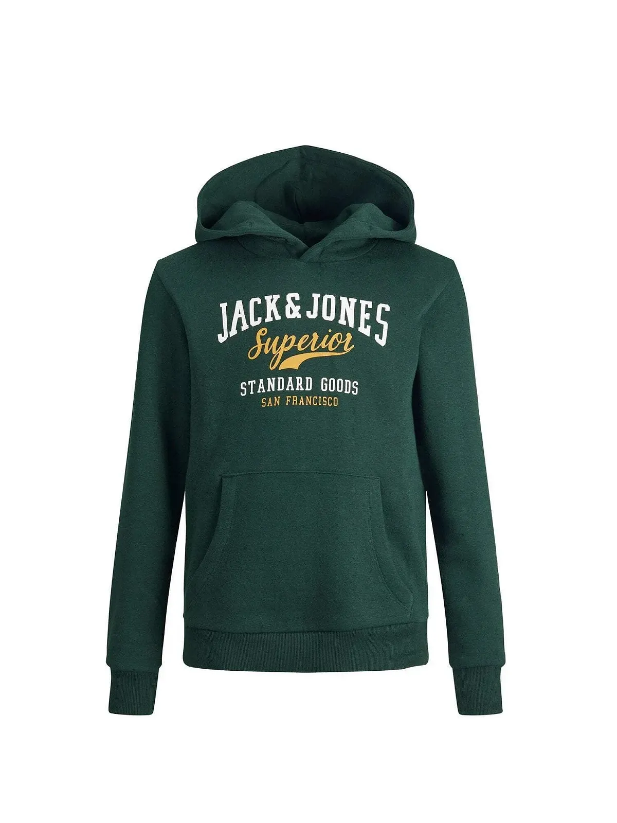 Худи JACK & JONES Corp Logo для мальчиков, Junior, с длинными рукавами, фото №1 Худи JACK & JONES Corp Logo для мальчиков, Junior, с длинными рукавами, фото №1