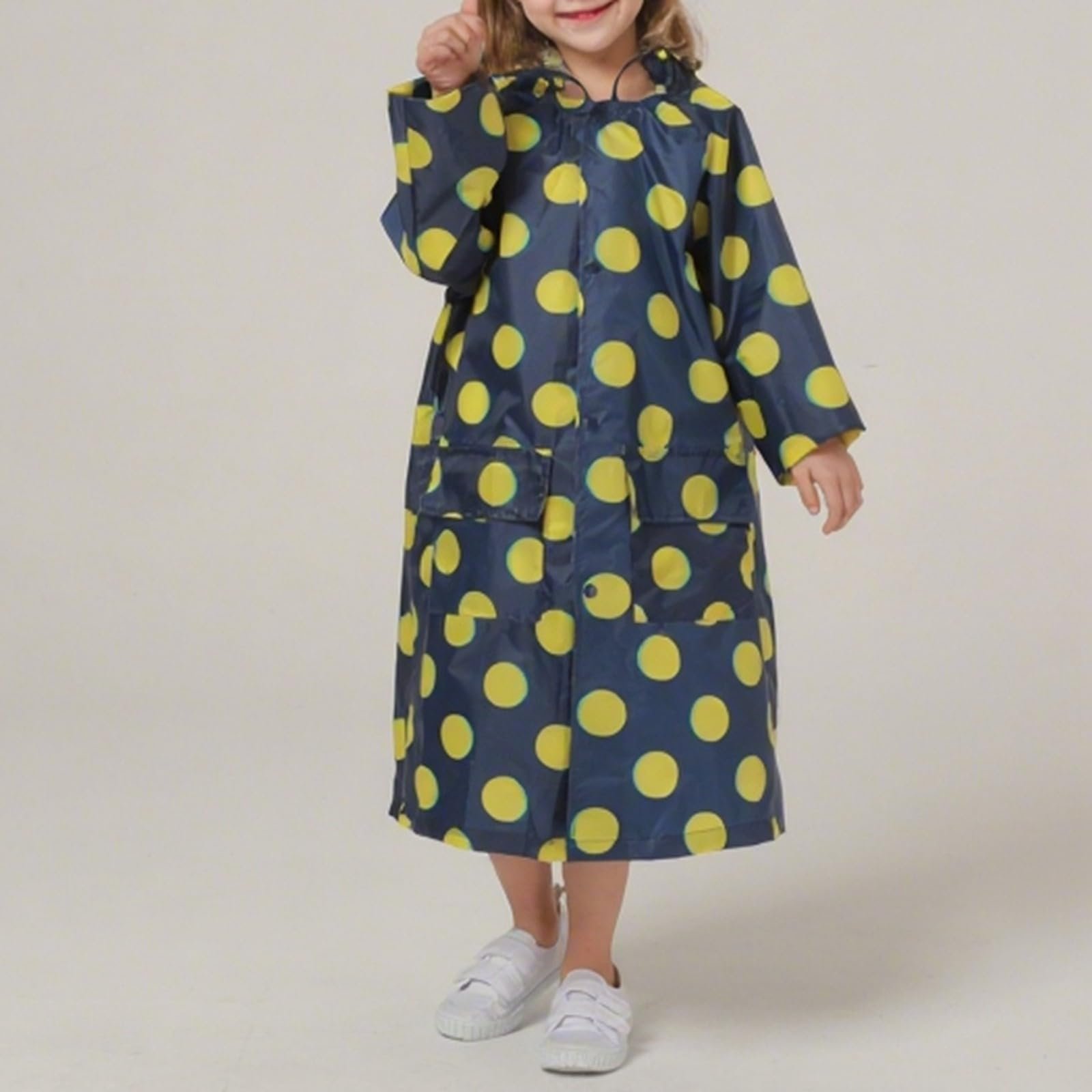 Дитяча дощова куртка Унісекс Водонепроникна З м'якої тканини, фото №3