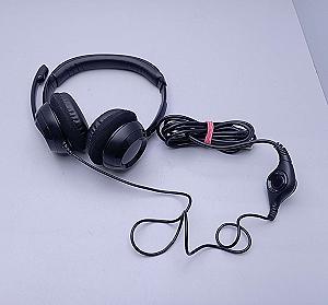 Компьютерные гарнитуры Logitech Stereo Headset H390 Black - Фото 1
