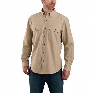 Рубашка Carhartt Loose Fit Chambray Long Sleeve Button Down серый L synthetic.ua - Фото 1