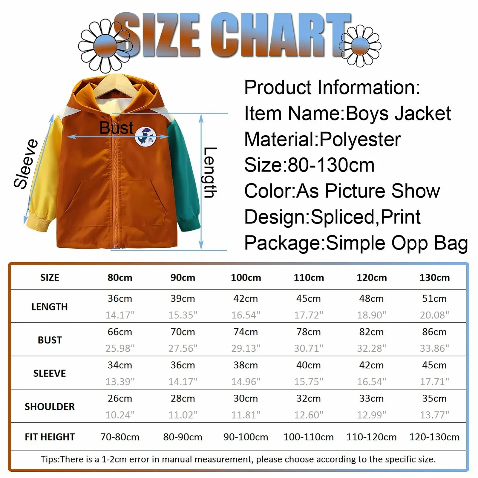 Переходная куртка L SERVER Детская для мальчиков с капюшоном Модная ветровка с мультяшным рисунком Легкая удобная весенняя, фото №2