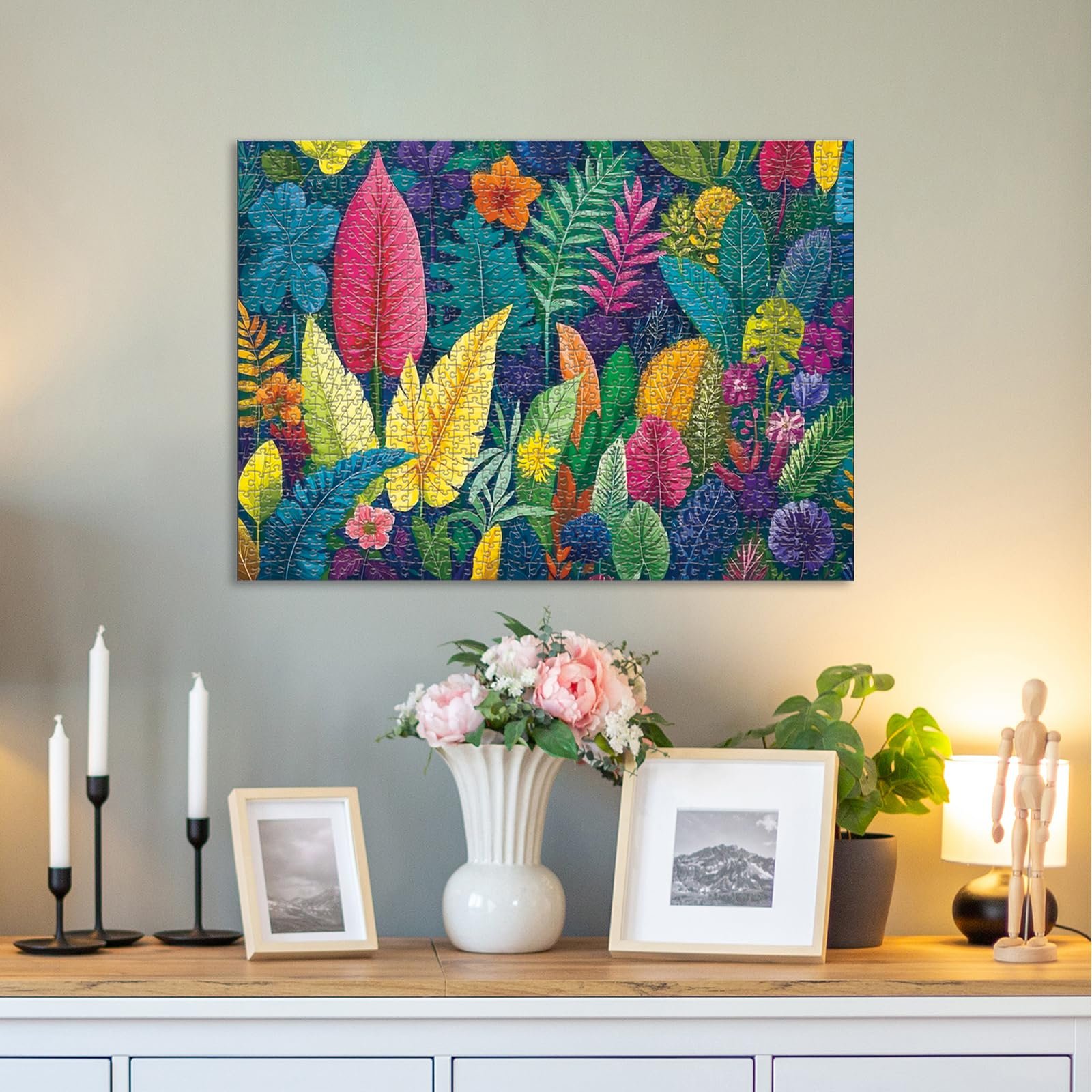 Пазл Hykmy Colourful Jungle 1000 елементів 70 x 50 см, фото №6