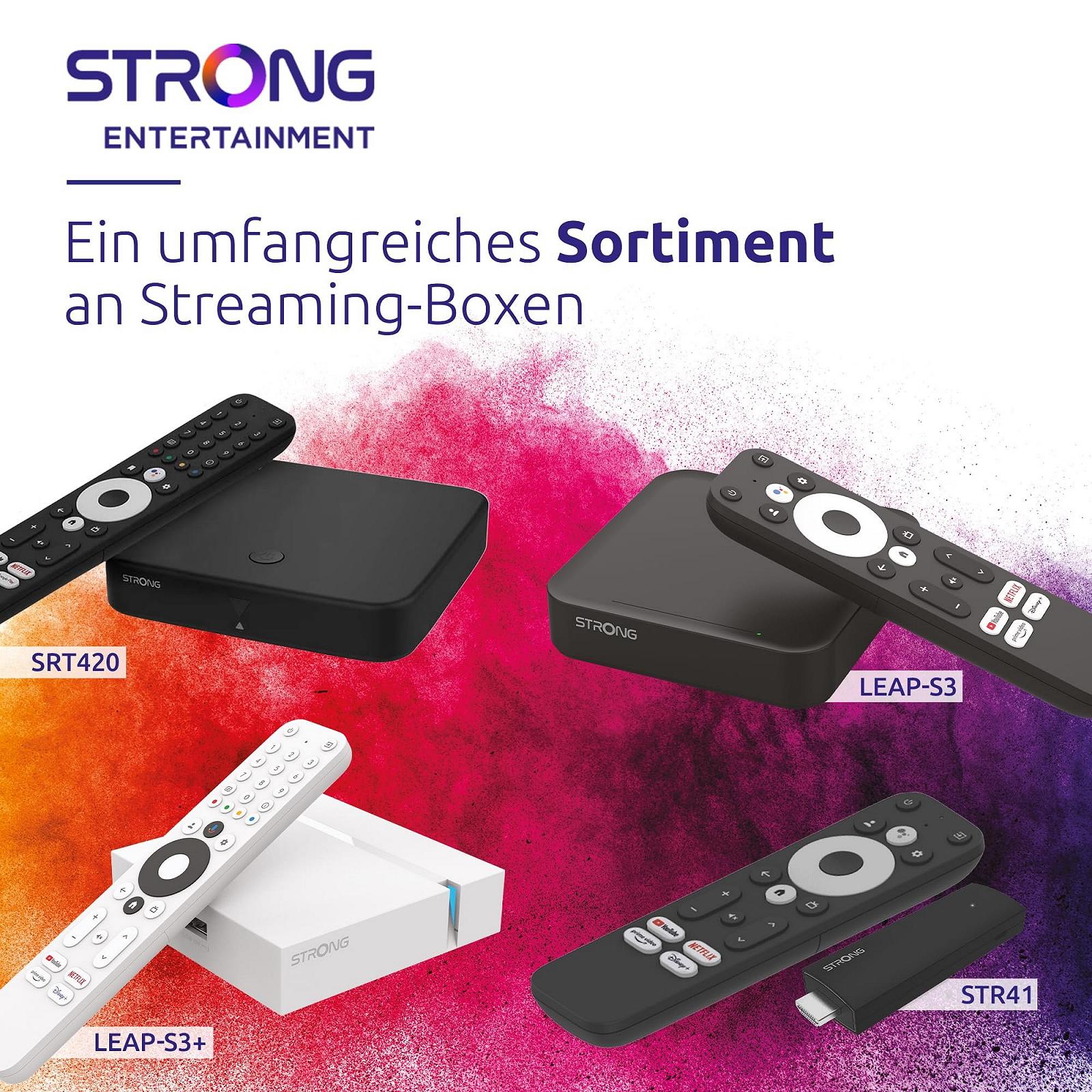 Медиаплеер STRONG Leap-S3 Ultimate 4K UHD Android TV, фото №7