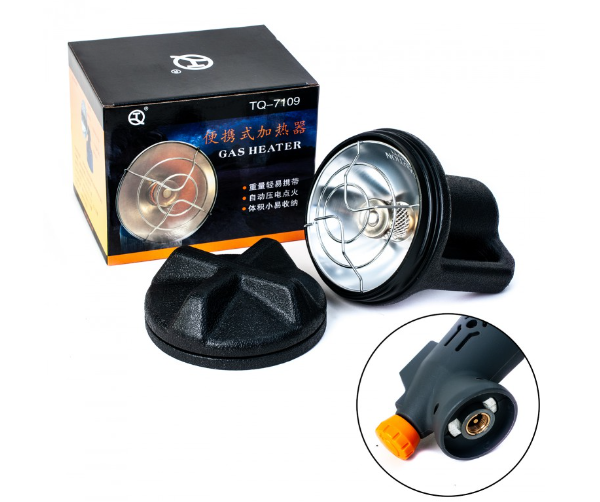 Портативний міні-гарячий вітрозахисний з нержавіючої сталі TQ7109, фото №1